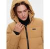Down Jacket Calvin Klein Crinkle K10K110336 Khaki Regular Fit