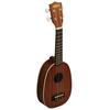 KALA Ukulele Satin Mahogany Series Mahogany Body Soprano Pineapple Shape KA-P (Case Included) [ ]
