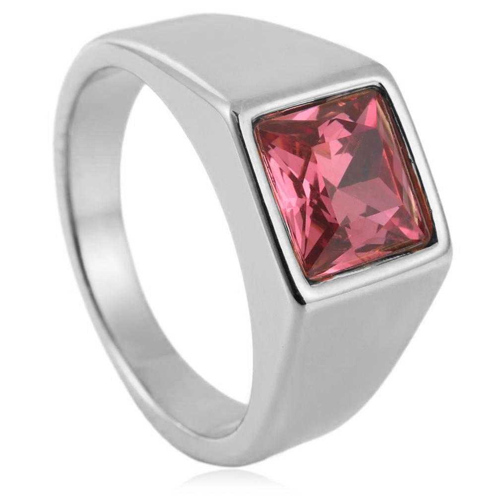 2026 European and American Zirconia Ring Vintage Trendy Ruby Ring