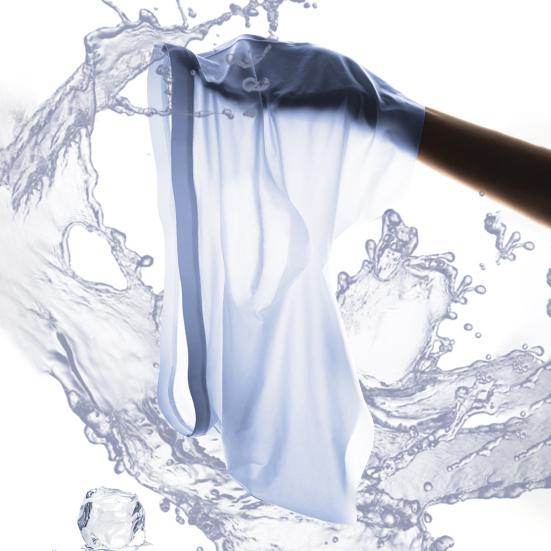 Men Boxer Underwear Elastic Mid-rise Tight Cut High Elasticity Shorts Briefs Solid Color U-Convex Ice Silk Panties