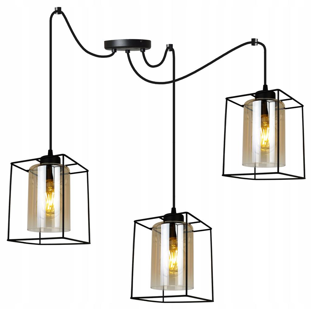 MODERN ELEGANT HANGING LAMP GLASS SHADE