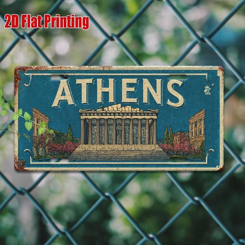 Metal Wall Sign Home Decor 15x30cm