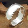 Uomo Argento 925 Live Open Uomo Versione Allargata Uomo Trendy Giapponese E Coreano Personalità Singolo Semplice Anello Accessori