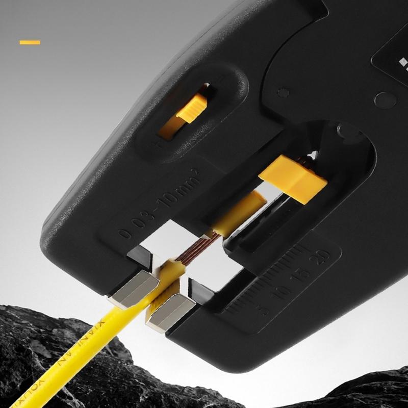 Wire Stripper Multifunctional Cable Stripper Wire Cutter Wire Crimper Professional Automatic Wire Stripping Pliers Tool