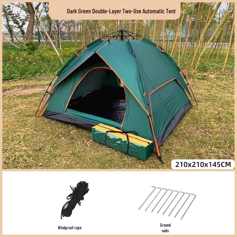 

Двошаровий кемпінговий намет OEING на 3-4 особи