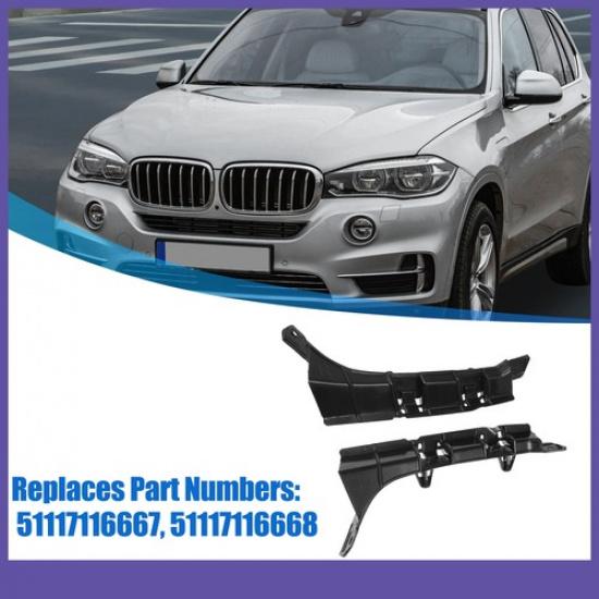 Front Bumper Mounting Support Bracket 51117116667 51117116668 TWO  for BMW