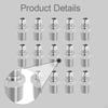 15Pcs Hydraulic Hose Adapters Jic 37° Straight Union Fitting Sturdy Replacement Spare Parts