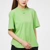 Nike T Shirts Women's Green Crew Neck Moderate Straight Fit DJ8515-301