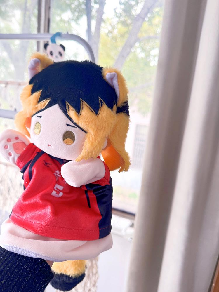 Haikyuu!! Kageyama, Hinata, Oikawa, Tsukishima Anime Plush Cotton Hand Puppet Dolls