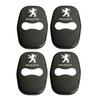4PCS Stainless Steel Car Door Lock Case Protector Covers for Peugeot 301 c 308 308S 408 508 508L 2008 3008 4008 5008 207CC 308CC