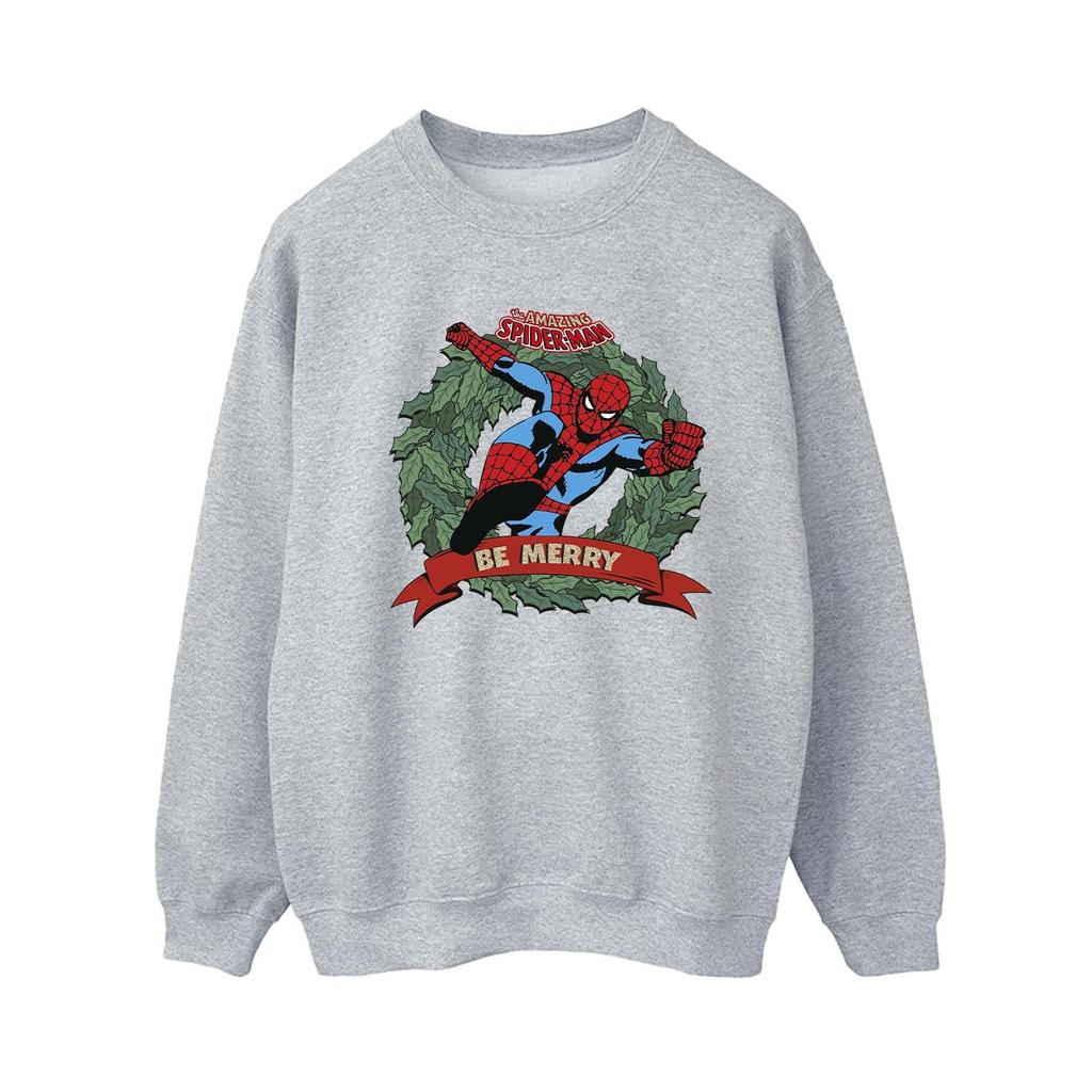 The Amazing Spider-Man Womens/Ladies Be Merry Sweatshirt