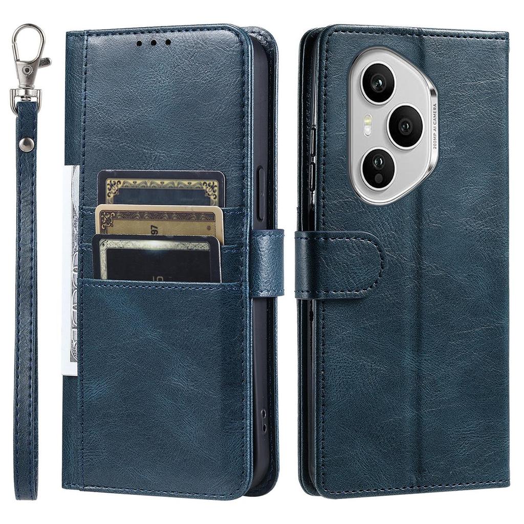Cover for HONOR 400 Pro Retro PU Leather Flip Wallet Phone Case Multi Card Slots