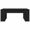 Coffee Table Black Oak Look 102 X 55 X 42 Cm Engineered Wood