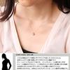 18K Gold Necklace for K18 Akoya Diamond and Gold Pendant [Bijou Boutique] Women, Pearl, (Pink Gold)