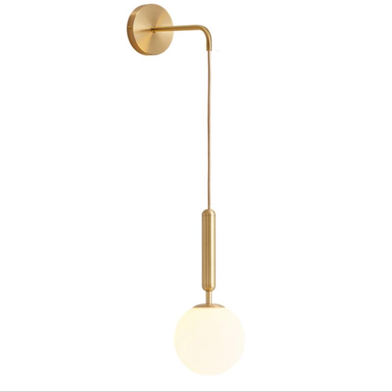 Bedroom night lamp kinkiet living room wall background wall decoration hallway hallway creative mirror;