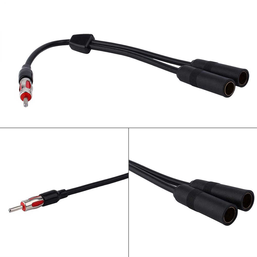 

Автомобильная радиоантенна, стерео антенна, 2 гнезда на 1 штекер, удлинительный кабель-разветвитель, провод