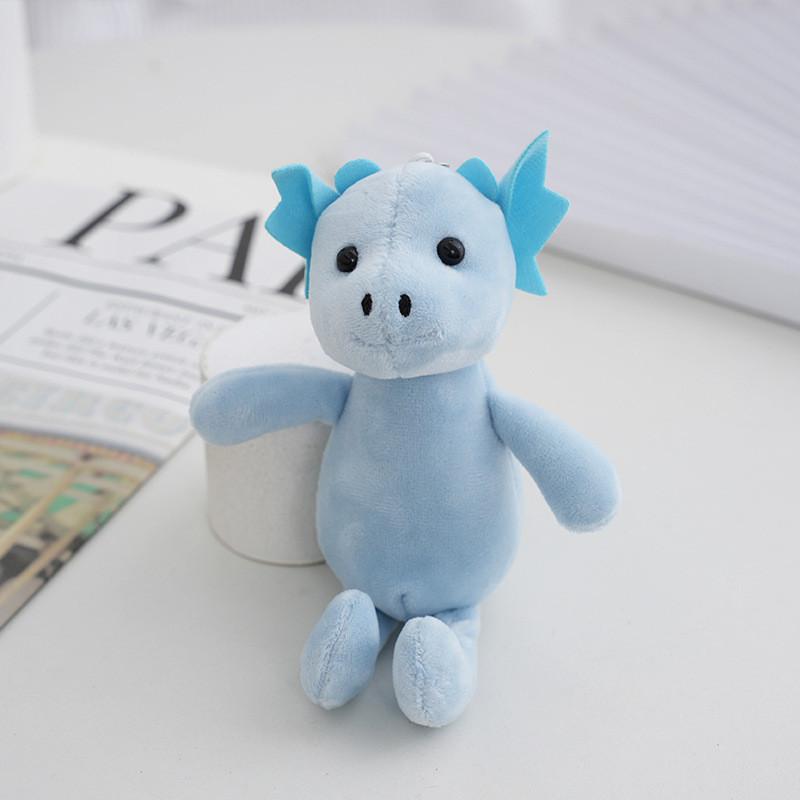 Adorable Cartoon Plush Dinosaur Toy Soft And Cute Decorative Hanging Ornament