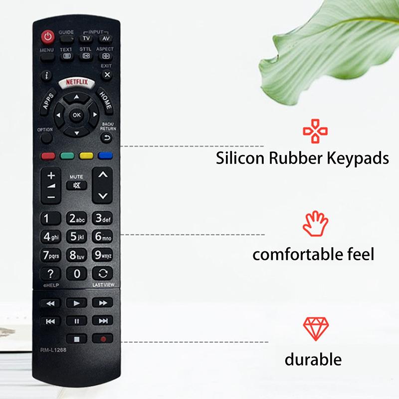 1Pc RM-L1268 Universal Remote Control DIY Accessories Smart Digital TV Replacement Smart Home Control
