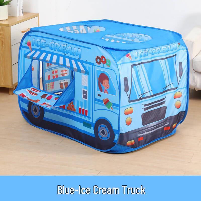 Kids' Indoor Car Tent Playhouse - Foldable Baby Pool & Play Space