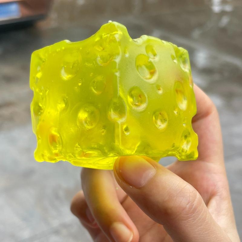 Taba Squishy Käse Honig Stressbälle Fidget Spielzeug Langsame Rückfederung Käse Maltose Squishy Sensorische Knetspielzeuge Für Erwachsene Geschenk