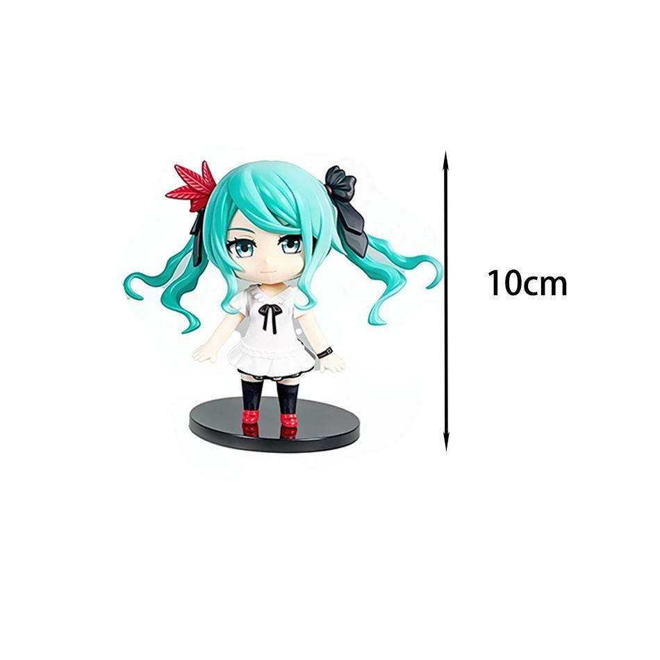 Caja Ciega Hatsune Miku Qu Yunshang Serie Linda Figura De Anime Muñeca Elemento Cuadrtico Pvc Modelo Figuri