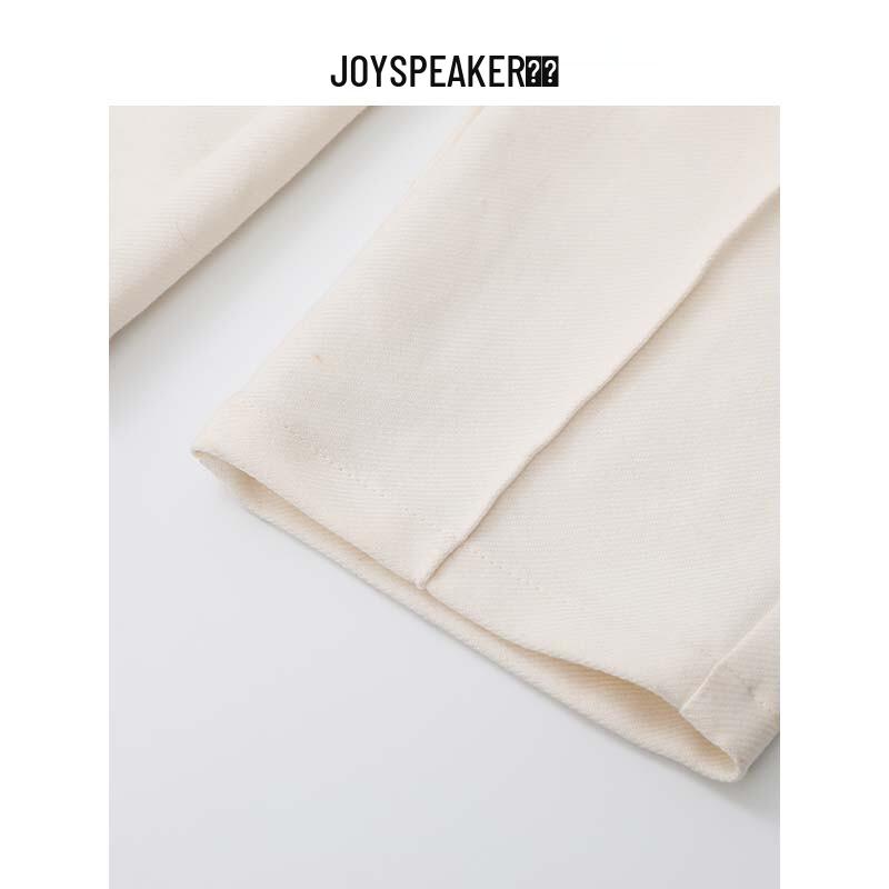 JOY SPEAKER Women's Wool Blend Straight-Leg Trousers
