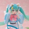 Hatsune Miku Cat Ear Figure Fancy Ver. 19cm PVC Anime Collections Model Toy Figures Xmas Gift