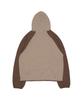 The Coldest Moment Tcm Stripe Raglan Fleece Jacket (Brown)