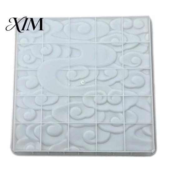 Easy DIY Garden Tile Mold Reusable Concrete Path Stepping Stone Mold, Pavement Cement Mould, Home Craft Project for Enthusiasts Patio Walkway