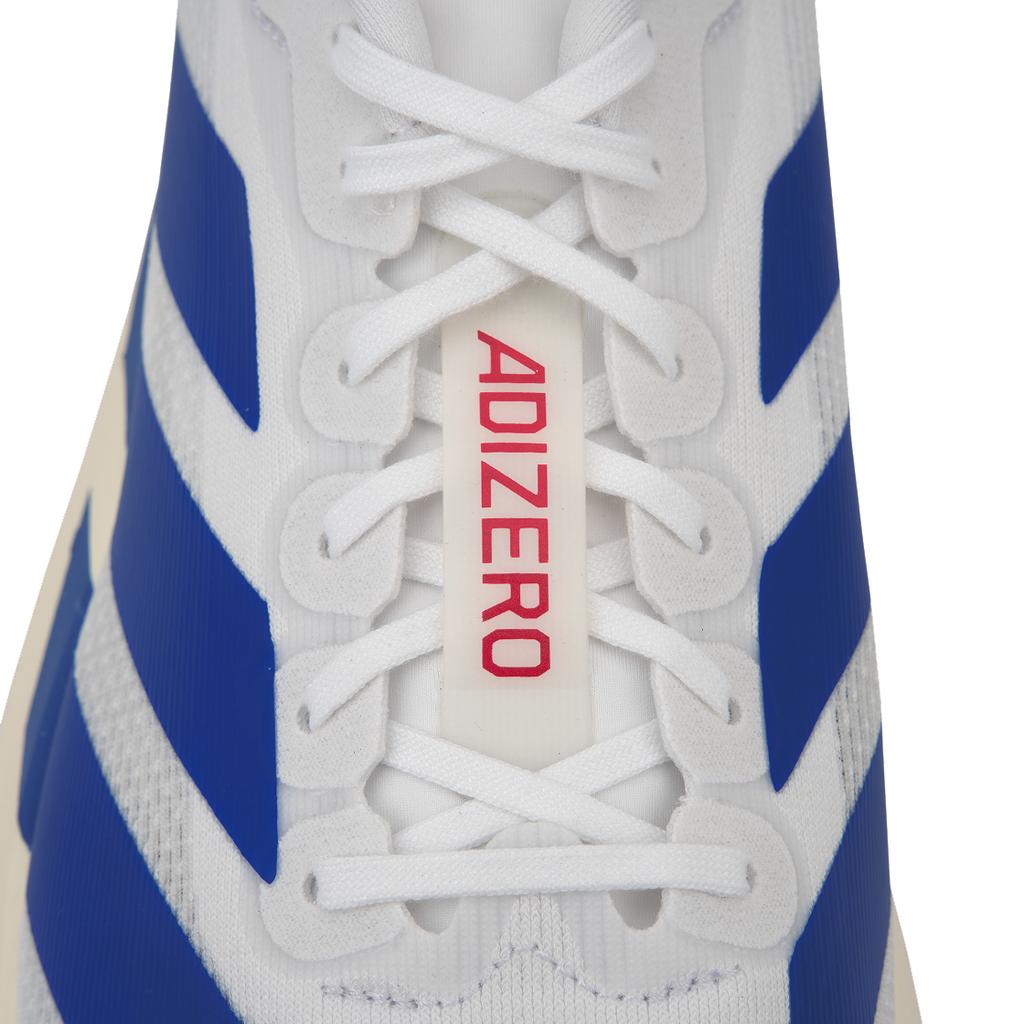 adidas Adizero Evo SL White Royal Blue Men Sneakers Cloud-White Pure-Ruby JS4494