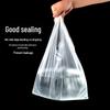 Large White Transparent Plastic Tote Bags (40x60) – Thickened Vest-Style for Food