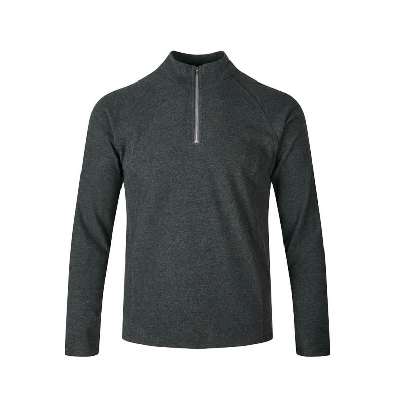 Slim Fit Long Sleeve T Shirt Men American Vintage Style Casual Gym Top Shoulder Enhancing Tee