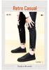 Men's Casual Leather Low-Top Sneakers: British Style Versatile Sports & Work Shoes