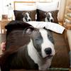 2014 Cute Dog Bedding Set Single Twin Full Queen King Size Pet Dog Bed Set Teenager Bedroom Duvetcover Sets 3D Print 037
