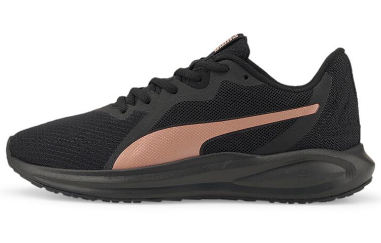 PUMA Twitch Runner Black Rose Gold Women s 376289-06 36