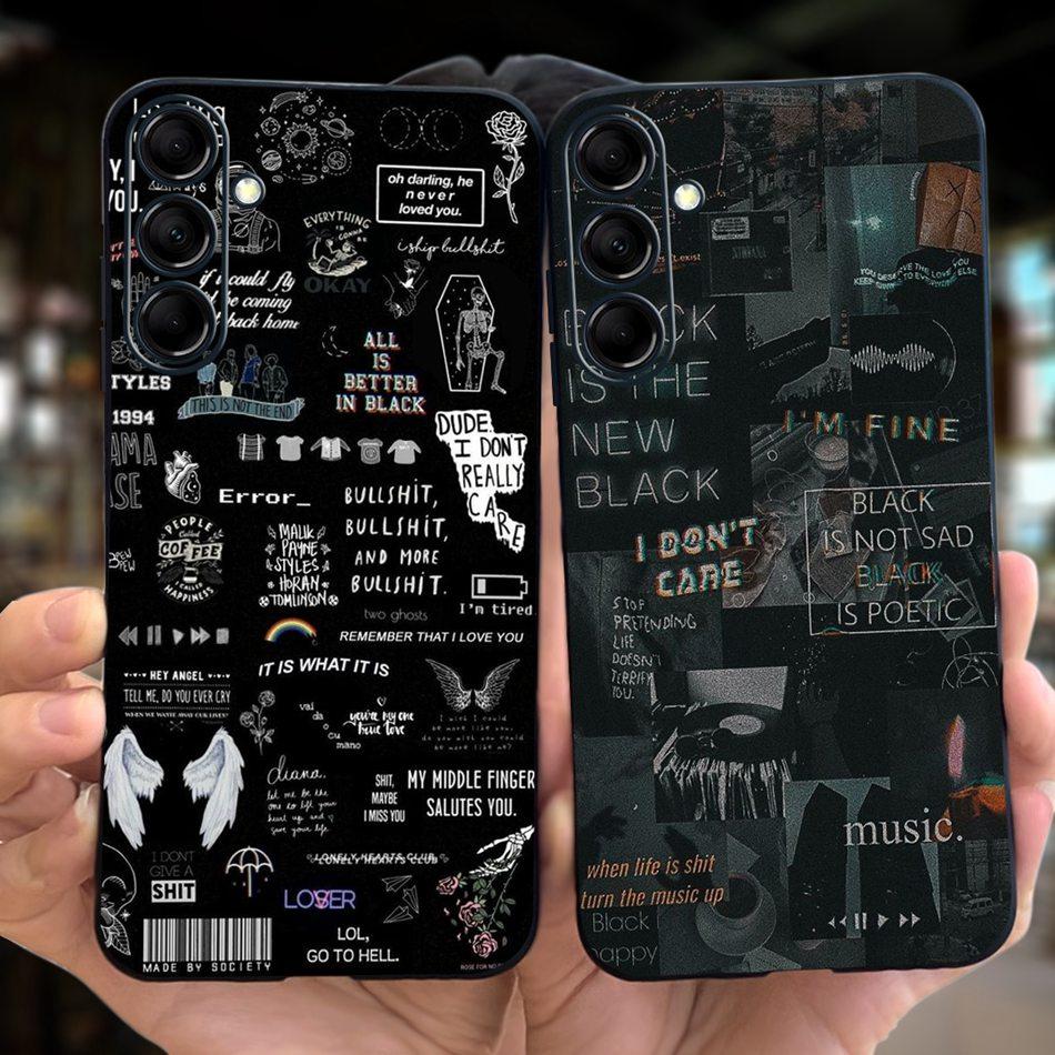 For Samsung Galaxy A25 5G Phone Case Samsung A25 2023 SM-A25B Fashion Moon Design Soft Silicon Back Cover