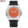 Ofns Brand Men's Quartz Watch - Waterproof with Dual Calendar & Simple Bar Markers