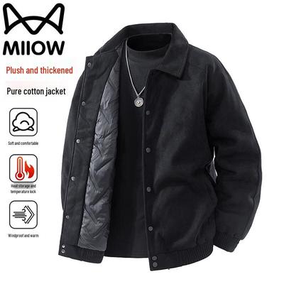 MaoRen Herren Gefütterte Winterjacke