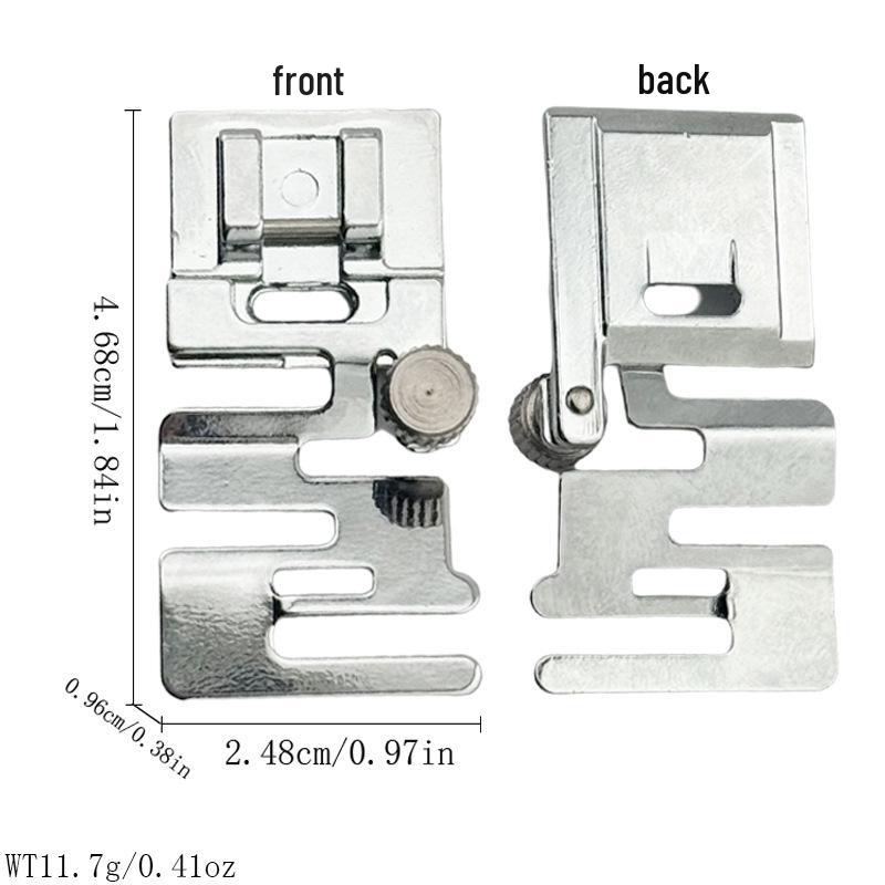 Multifunctional Electric Sewing Machine with Zipper, Binding, and Overlock Presser Foot Attachments