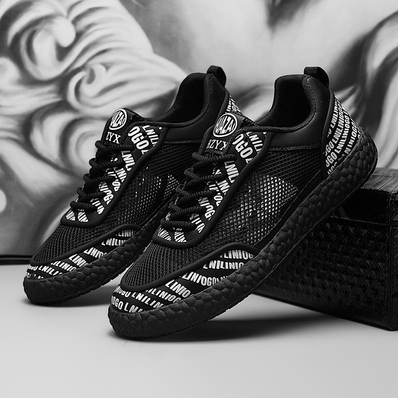 Summer Breathable Men Casual Shoes Outdoor Mesh Platform Walking Sneakers Lightweight Shoes Athletic Tennis Jogging Sport Shoes