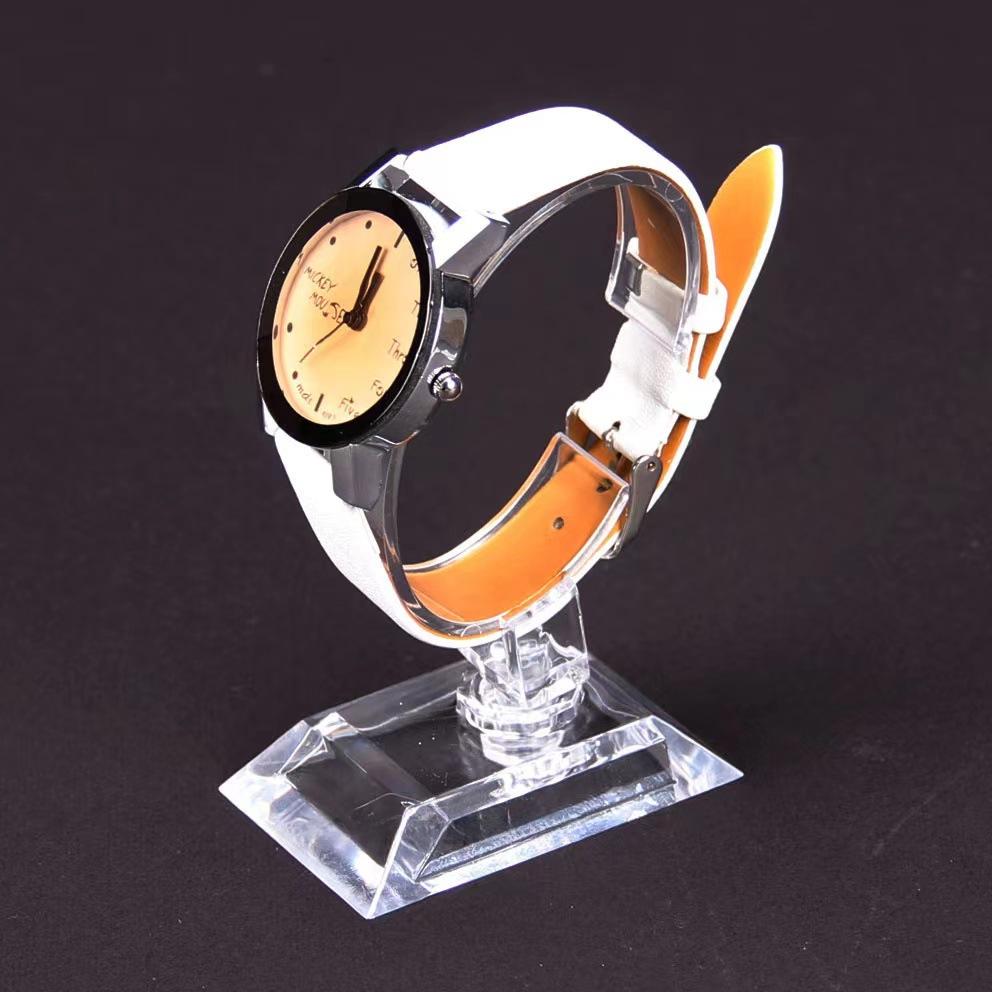 "Luxury Transparent Watch & Bracelet Display Stand"