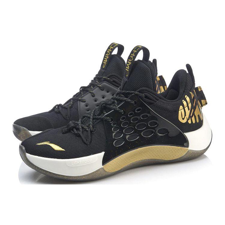 Li Ning Sonic 7 CBA League PE Professional Player Version Shock Absorption Anti-Slip Wear-Resistant Low-Top Basketball Shoes ABAP033-U