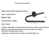 Dispositivo de Suspensión para Sillín de Bicicleta Para MTB Montaña Carretera Bicicleta Amortiguadores Montaje Aleación Acero Muelle Amortiguador Comodidad Ciclismo Piezas