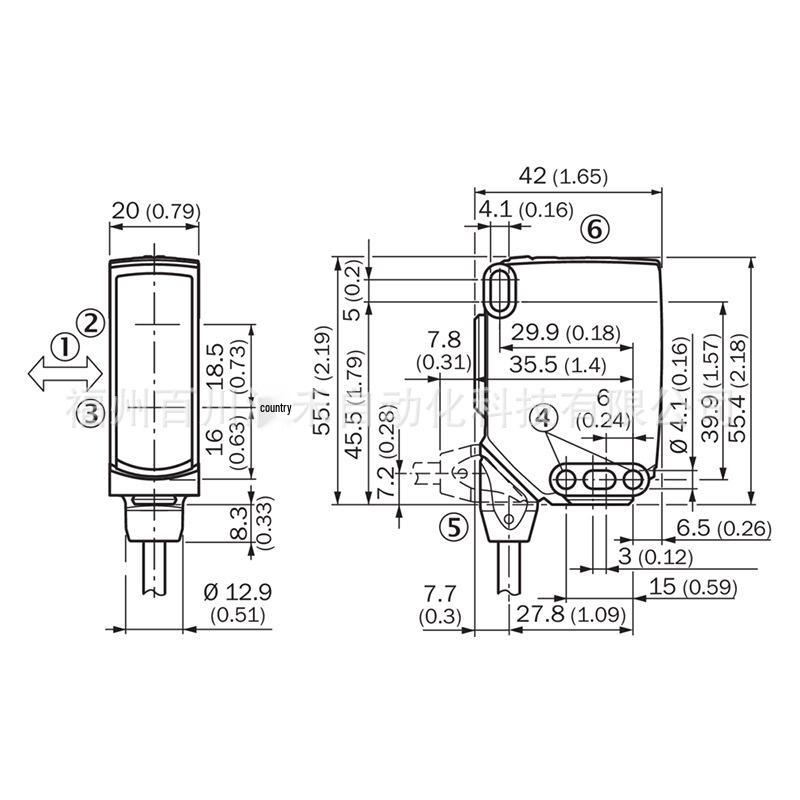 WTB16I-1H162120A00 Sick Sensor: New Original 1221723 Small Photoelectric Switch