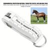 Equestrian Horse Weight & Height Tape Measuring Ruler for Body Condition, Stable Ranch Farm Tool, Racing Health Care Equine