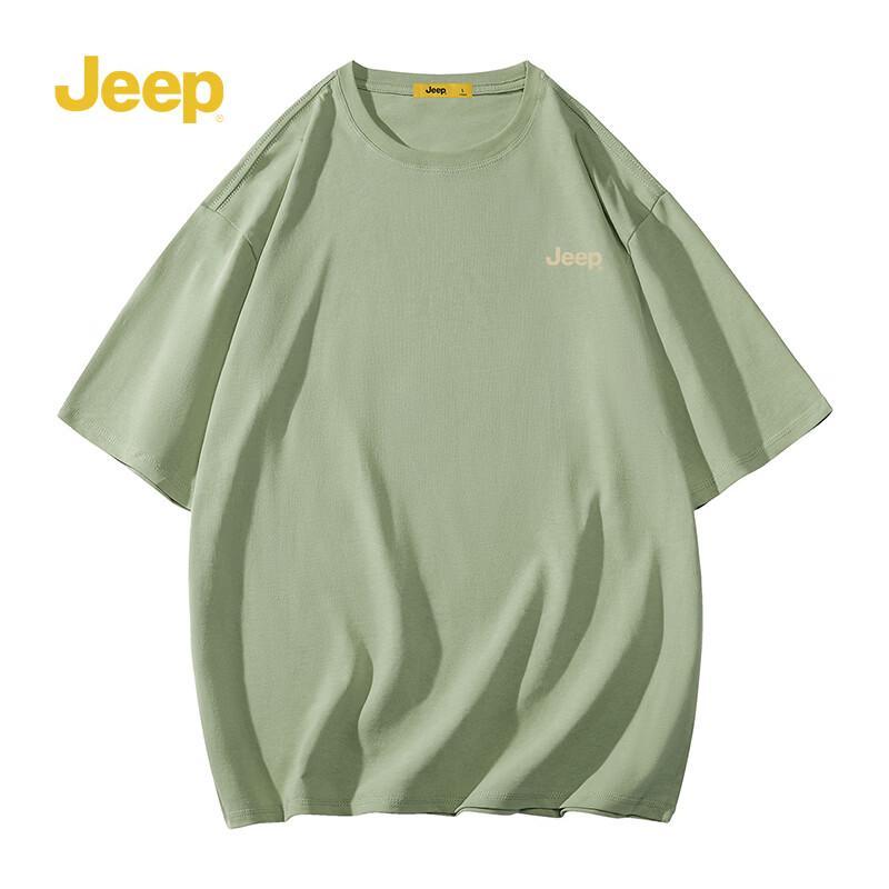 JEEP Unisex Cotton Short Sleeve T-Shirt P85DMKT285 M