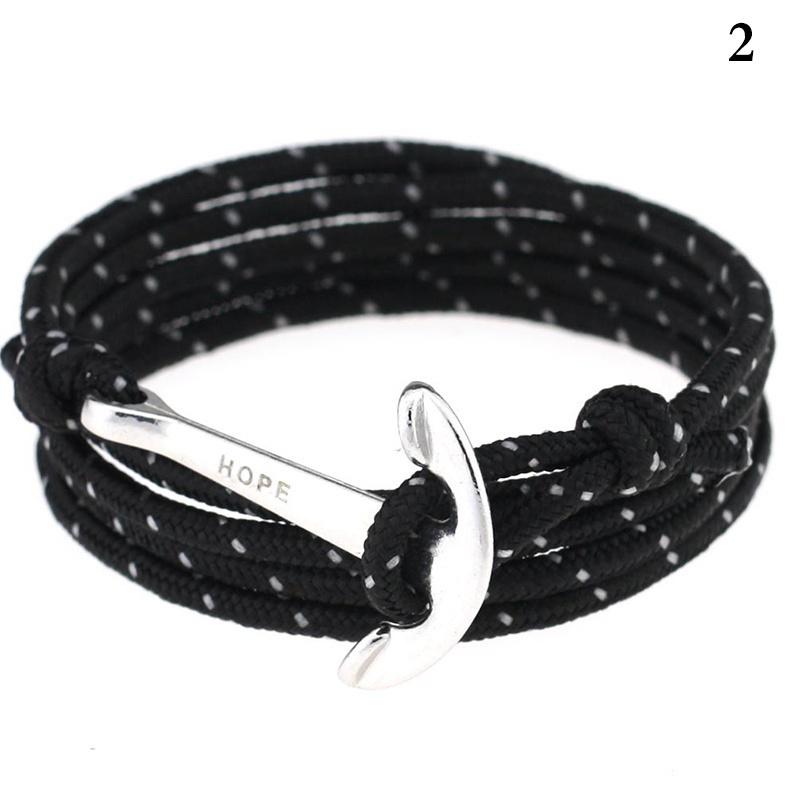 New Anchored Designer Handmade Bracelet Unisex Classic Retro Glamour Weaving Bracelet Best Christmas