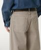 Musinsa Standard Garment-Dyed Wide Denim Pants [Beige]