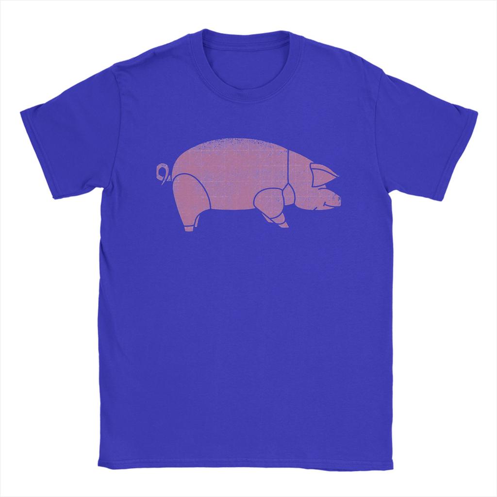 Unisex TShirts Pig Shirt As Worn By Davids Gilmours Classic Pure Cotton Tees Short Sleeve T Shirt Crew Neck Clothing Gift Idea