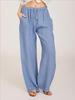 2025 Women's Plus Size Loose Cotton & Linen Casual Long Pants